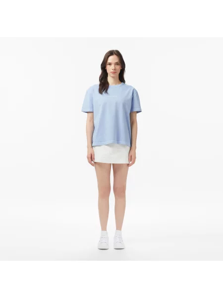 Футболка Lacoste голубая