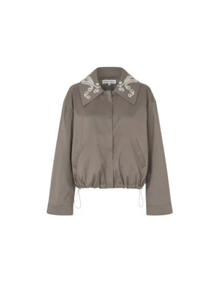 Kurtka bomber Stine Goya beżowy