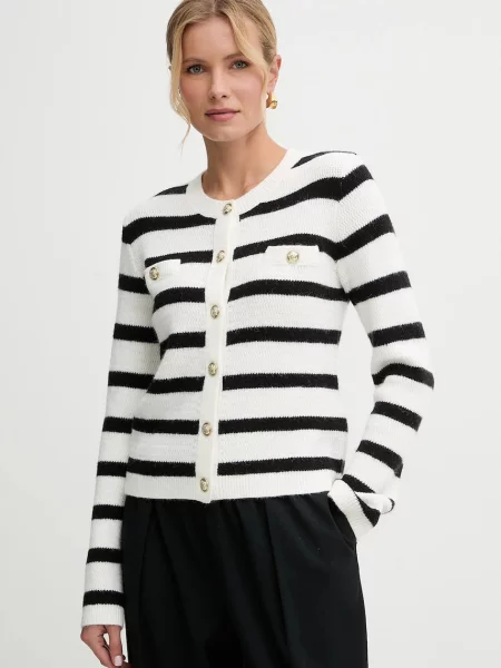 Cardigan Morgan cu dungi negru