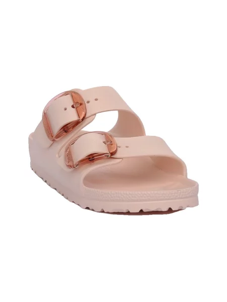 Pantofi Birkenstock cu cataramă roz