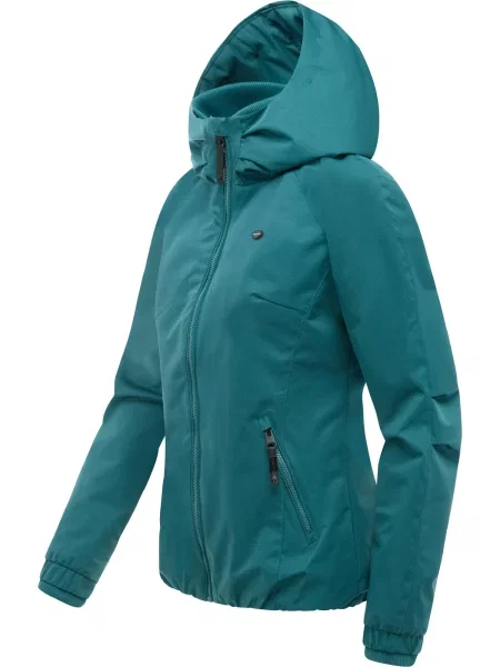 Ragwear Geacă funcțională Dizzie petrol verde