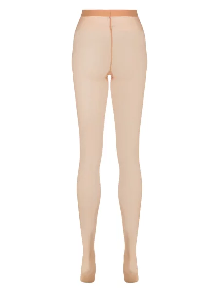 Καλσόν Wolford με ψηλή μέση καφέ
