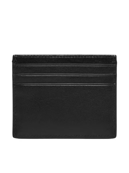 Kožená peňaženka Calvin Klein Jeans čierna