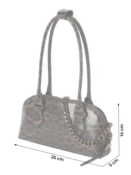 STEVE MADDEN Torba za čez ramo Bcurt-C rjava / zlata črna