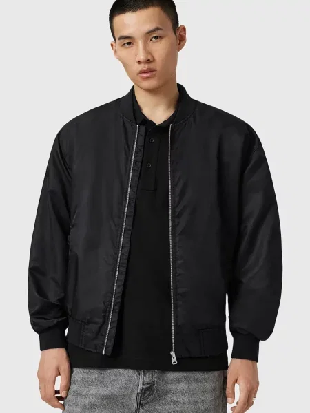Яке бомбър AllSaints FUTURE черно