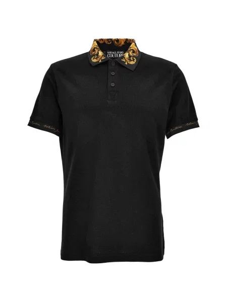 Polo Versace Jeans Couture μαύρο