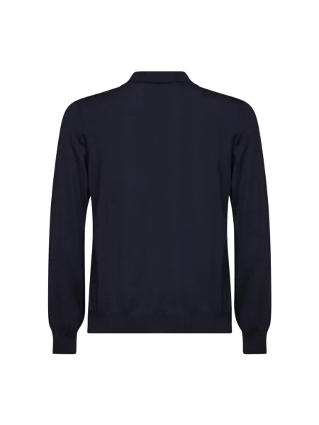 Sweter D4.0 wełniany niebieski