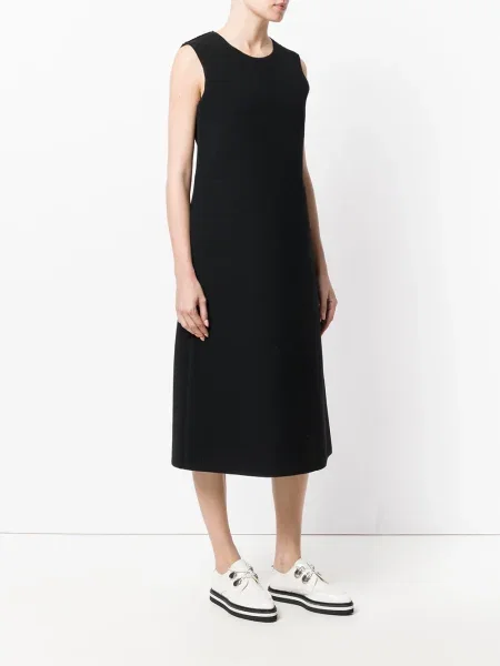 Oblekové šaty bez rukávů Comme Des Garçons Pre-owned bez rukávů černé