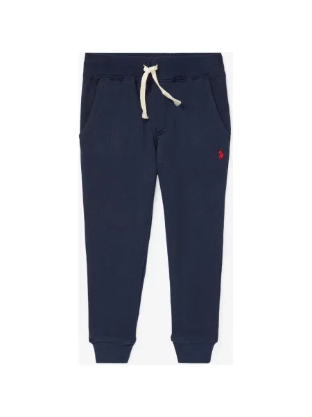 Spodnie Ralph Lauren Felpa Granatowe Dziecięce 7 niebieskie