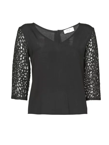 Top Betty London črna