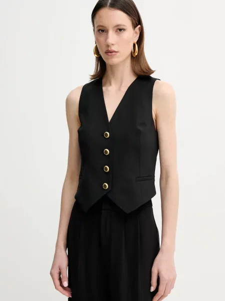 Telovnik s primesjo volne Marciano Guess IRINA črna