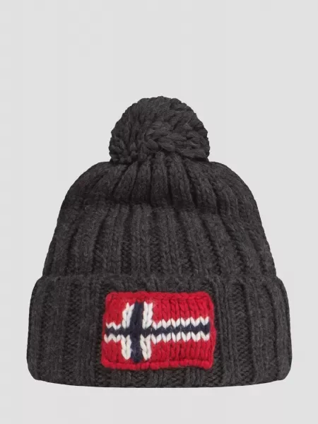 NAPAPIJRI Čiapky SEMIURY 5 modrá / sivá / červená biela