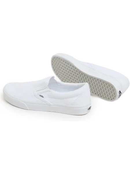 Pantofi Vans slip-on clasici alb