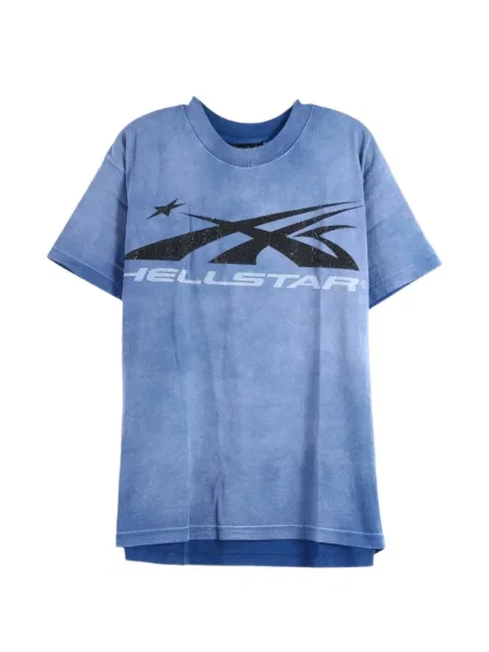 Tricou Hellstar cu imagine albastru