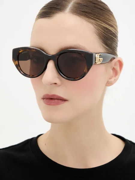 Gucci ochelari de soare maro