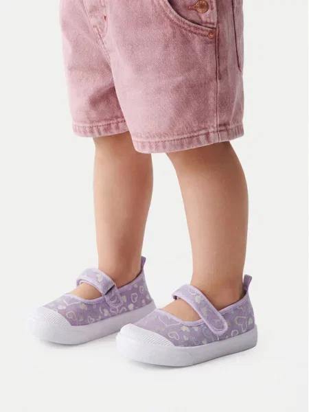 DeeZee Papuci de casă violet