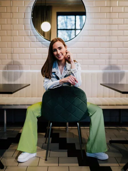 Hlače Fasardi zelena