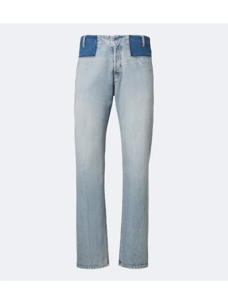 Blugi drepți Maison Margiela albastru