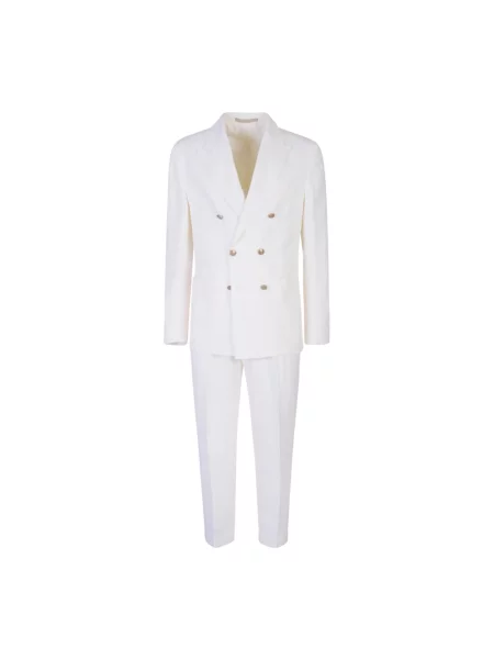 Lniany garnitur Eleventy biały