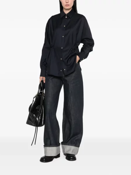 Cămașă Moncler cu cordon albastru