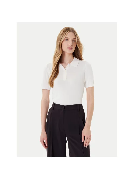 Calvin Klein Polo majica Regular Fit bela