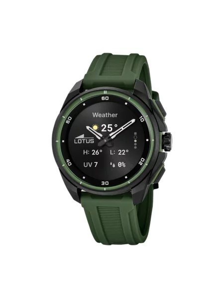 Lotus Digitální hodinky Smartwatch Connected' zelená