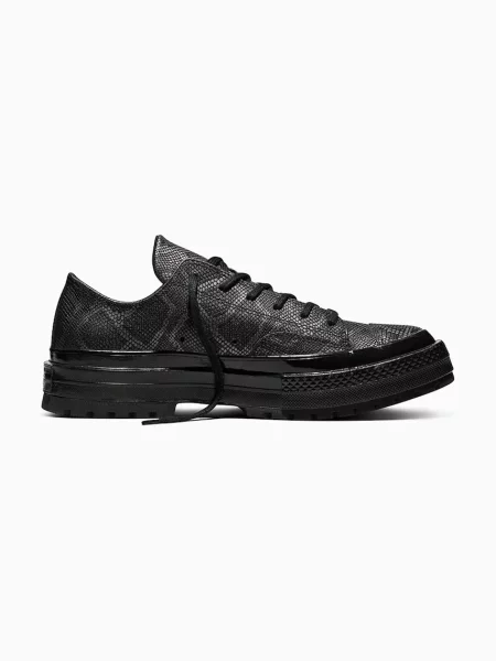 Converse teniși de piele Chuck 70 National negru