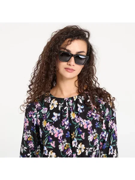 Šaty Desigual Acrilica Dress Tutti Frutti L černé
