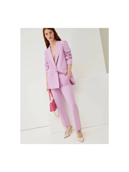 Pantaloni Marella roz