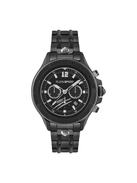 PLEIN SPORT zegarek czarny
