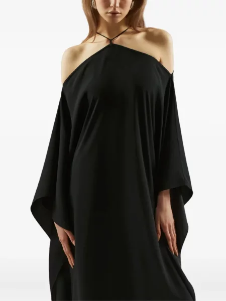 Sukienka Taller Marmo w kwiatki czarna