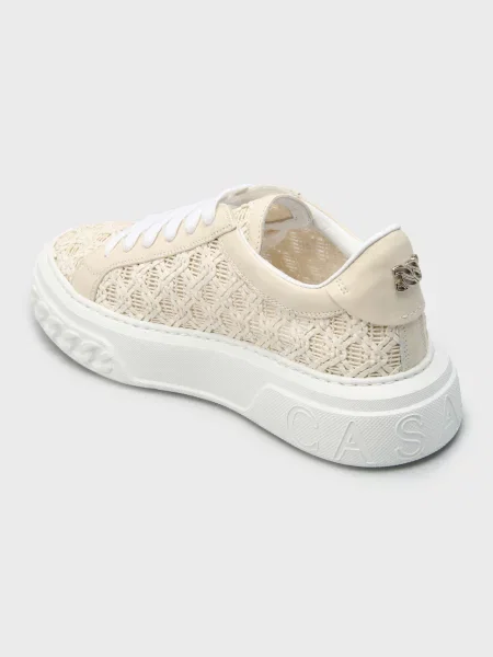 Кеды Casadei бежевые