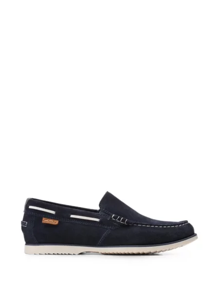 Pantofi loafer Clarks Originals din piele de căprioară albastru