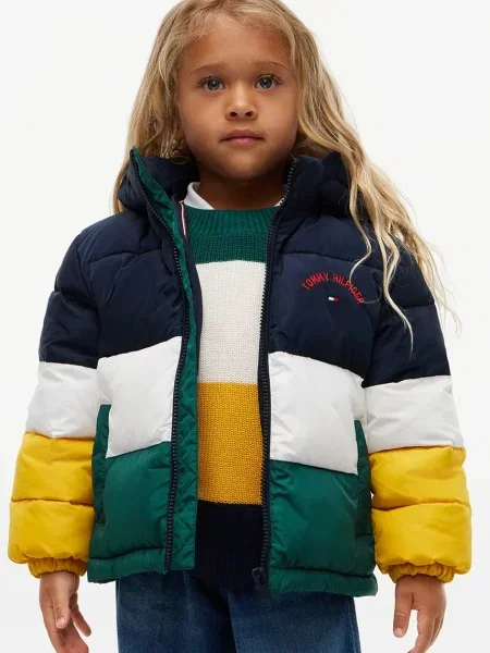 Tommy Hilfiger пухено яке за деца