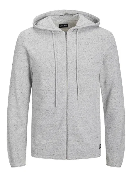 JACK & JONES Kardigán JJEHill szürke fekete