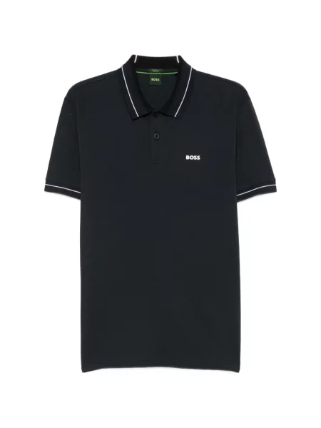 Tricou polo Boss cu imagine negru