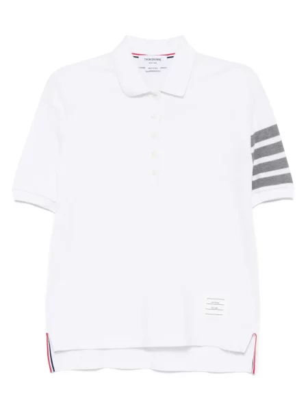Polo Thom Browne clasic alb