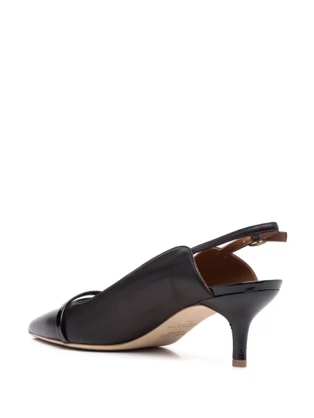Pantofi cu toc Malone Souliers slingback negru