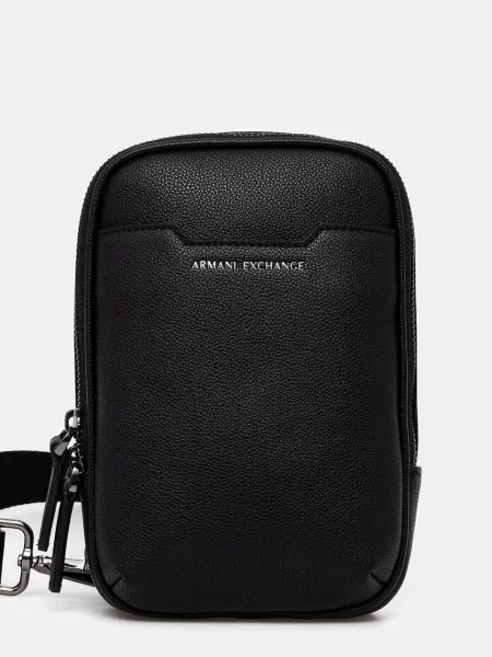 Кожаная сумка Armani Exchange
