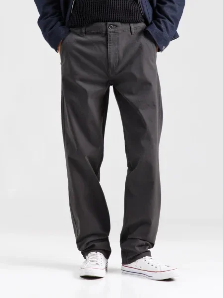 Dockers Pantaloni eleganți închis gri