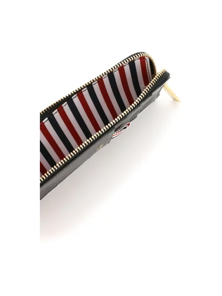 Portfel Thom Browne skórzany czarny