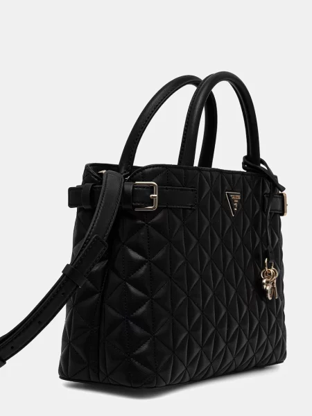 Geantă messenger Guess negru