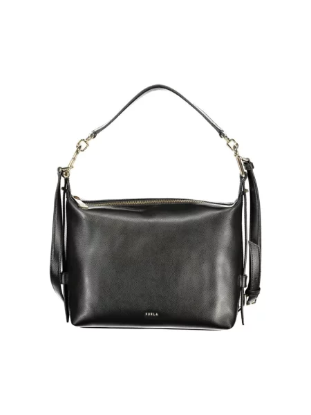 Torebka Furla skórzana czarna