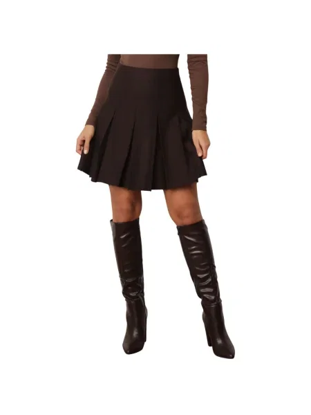 Fustă La Modeuse maro