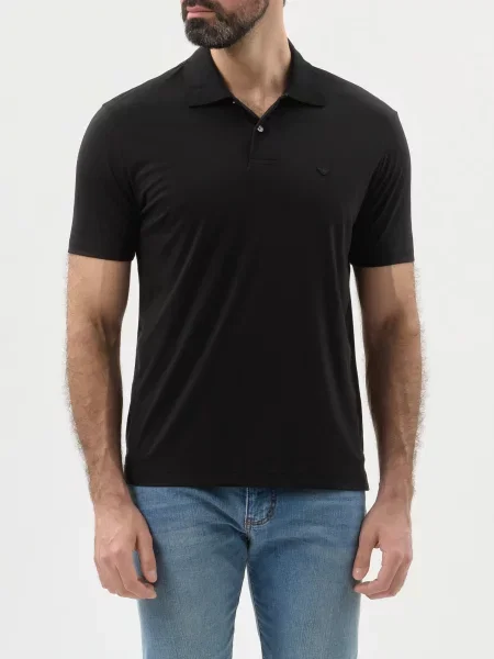Поло Emporio Armani чорне