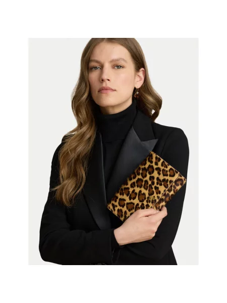 LAUREN RALPH LAUREN Torebka Brązowy beżowa
