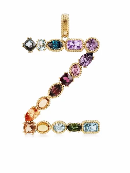 Pandantiv Dolce & Gabbana Rainbow cu strasuri galben
