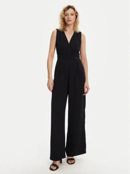 Morgan Overal Tmavomodrá Wide Leg