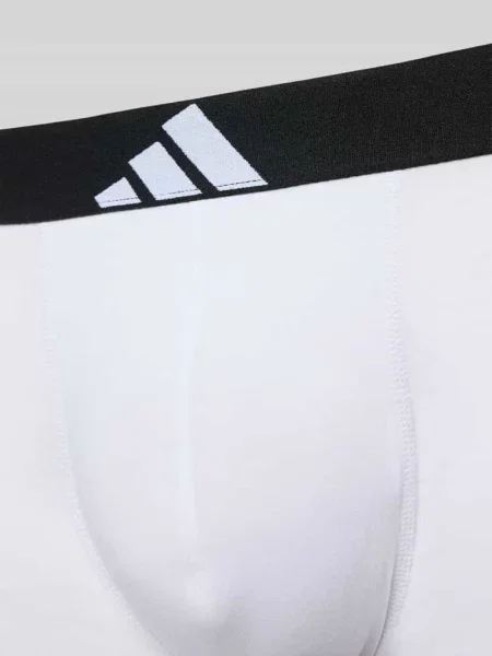 Obcisłe bokserki z elastycznym z logo w zestawie 3 szt. Adidas Sportswear