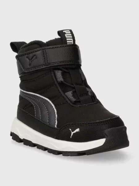 Puma Detské zimné topánky Evolve Boot AC+ Inf čierna
